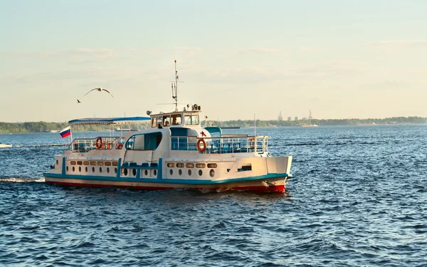 stock image Ship on the Volga