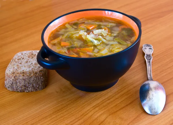 野菜スープ ロイヤリティフリーのストック写真