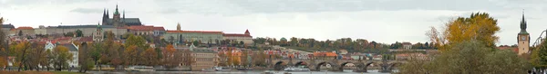 Панорама Празького Ліцензійні Стокові Фото