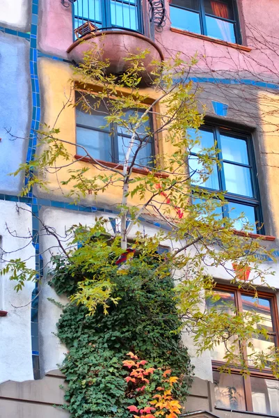 stock image Hundertwasser House