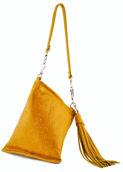 黄色の女性のハンドバッグ — ストック写真
