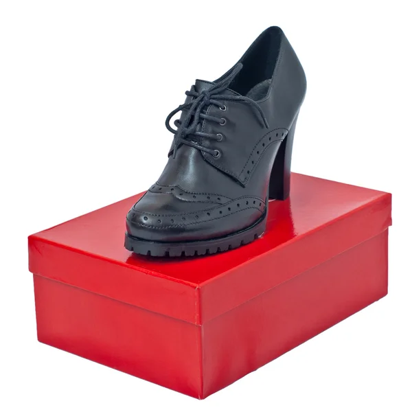 Black women shoes — Stock Photo, Image