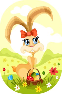 Easter card clipart