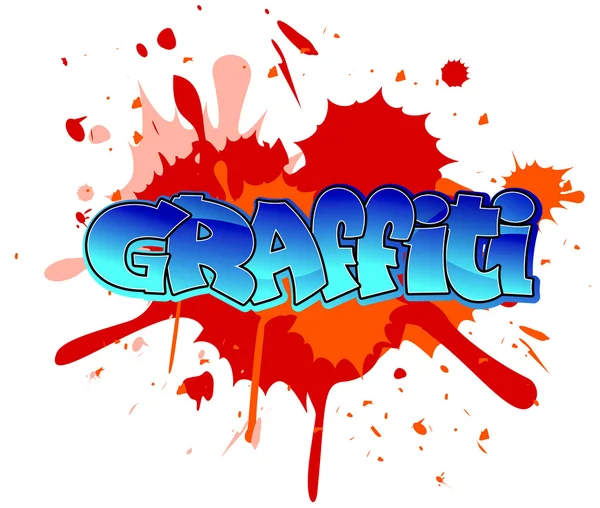 Graffiti fond — Image vectorielle
