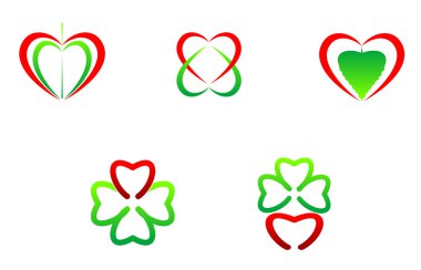 Heart symbols clipart