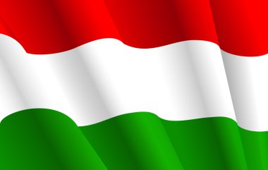 Flag of Hungary clipart