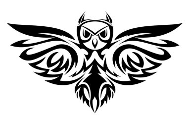 Owl symbol clipart