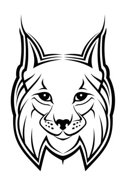 Lynx mascot clipart