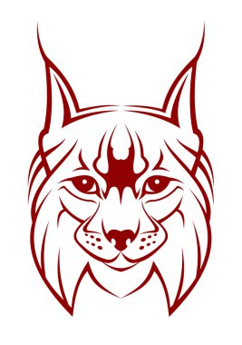 Lynx mascot clipart