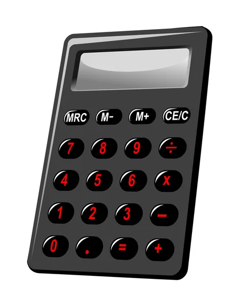 Elektroniczny kalkulator — Wektor stockowy