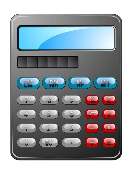 Electronic calculator — Stock Vector