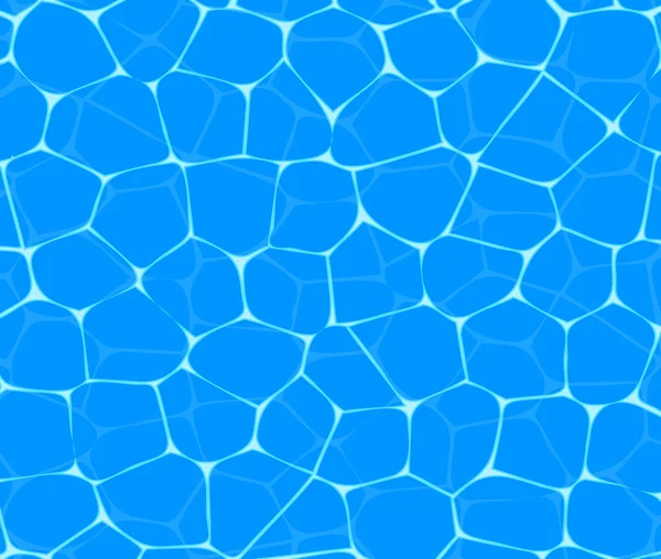 Blauwe Water Textuur Als Achtergrond Voor Ontwerp — Stockvector