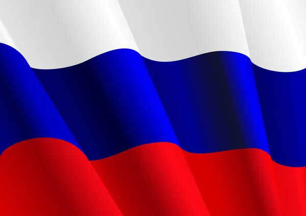 Флаг России — стоковый вектор
