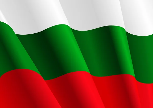 Флаг Болгарии Оформления Фона Текстуры — стоковый вектор