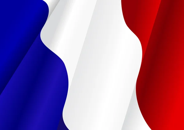 Flag France Design Background Texture — Stock Vector
