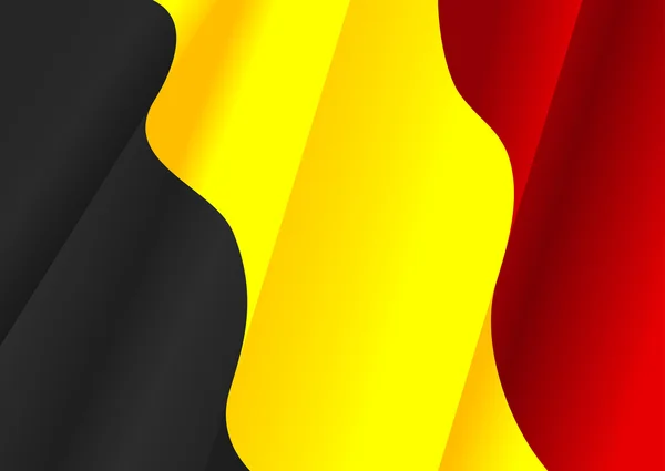 벨기에의 국기 — 스톡 벡터