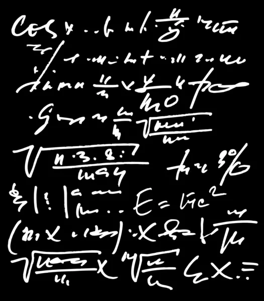 Mathematics Geometry Shapes Background — Stock Vector