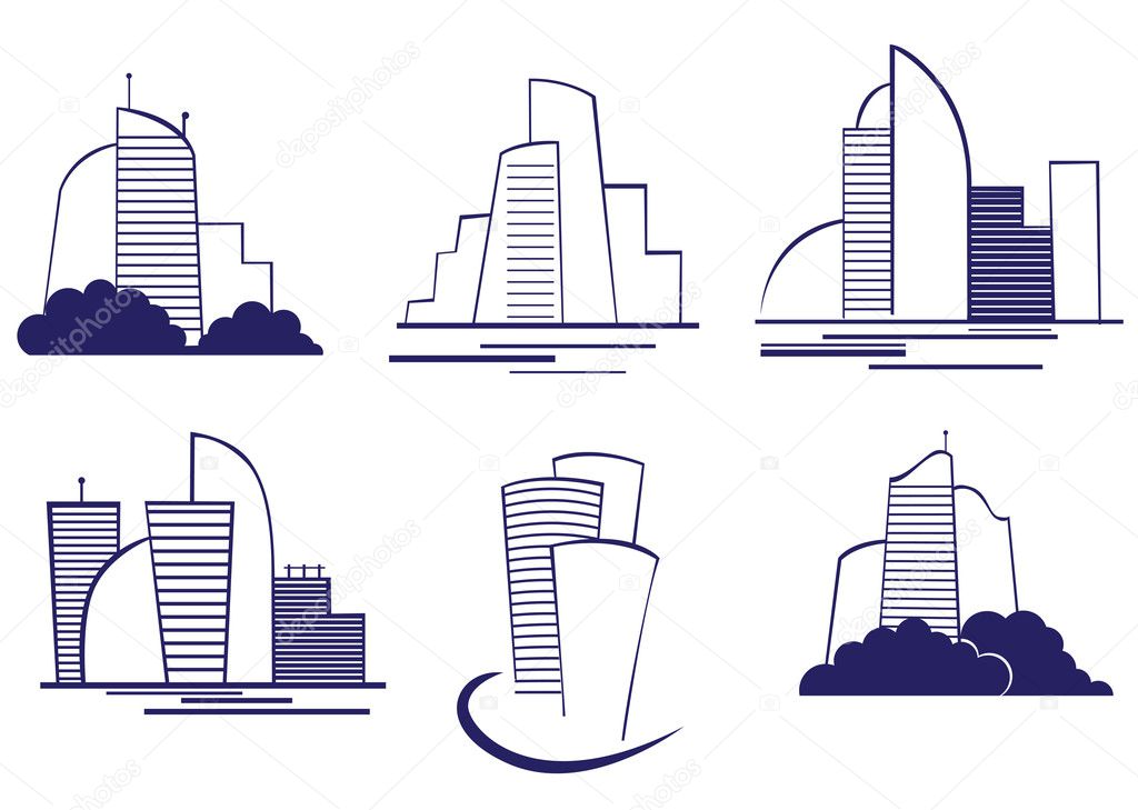Buildings symbols