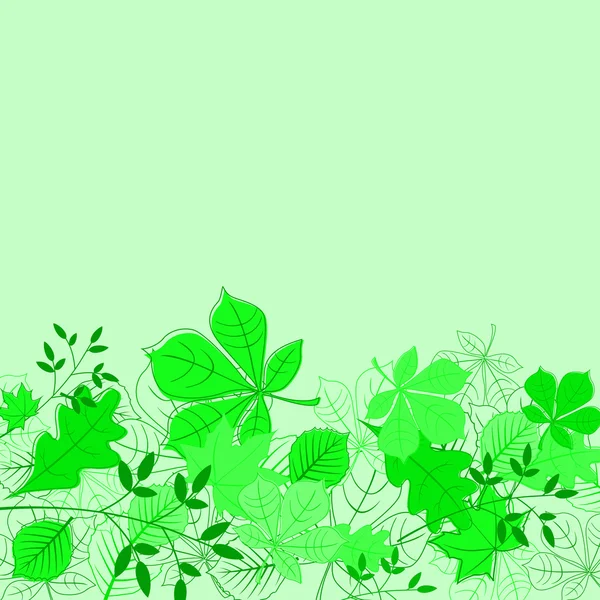 Квіткові зелений фон — стоковий вектор