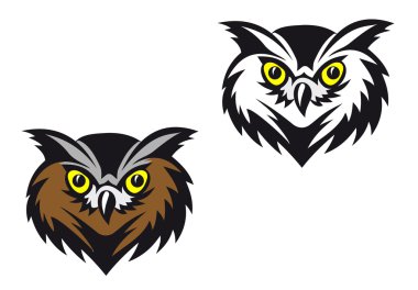 Owl mascot clipart