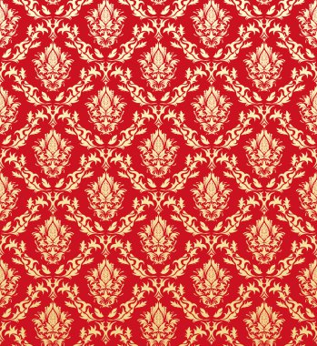 Dikişsiz damask deseni