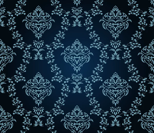 Dikişsiz damask deseni — Stok Vektör