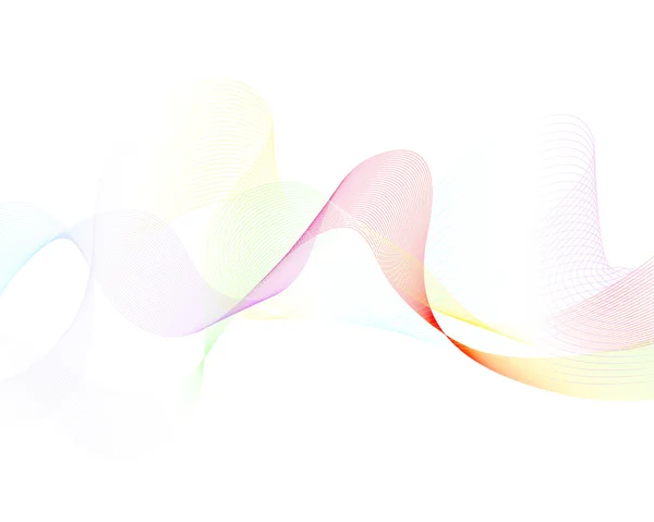 Kleurrijke Lijnen Achtergrond Voor Design Gebruik Vectorillustratie — Stockvector