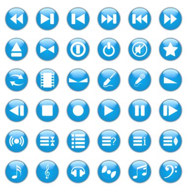 müzikal Icon set