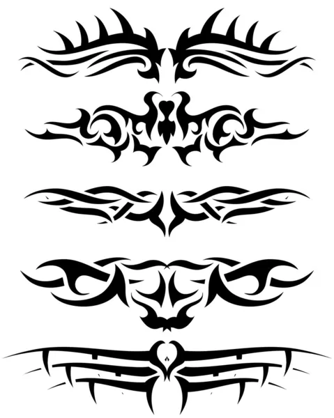 Set de tatuaje — Archivo Imágenes Vectoriales