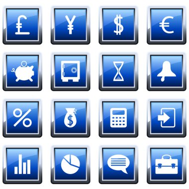 Finansal Icon set