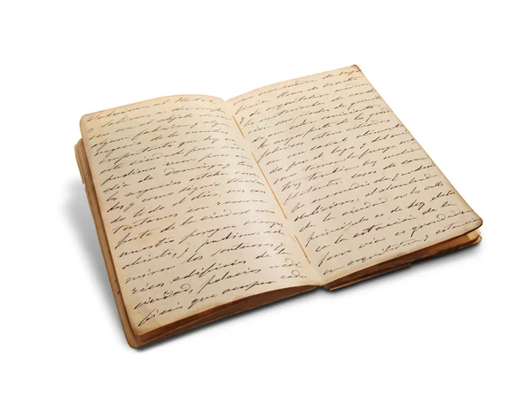 03 Cuaderno antiguo — Foto de Stock