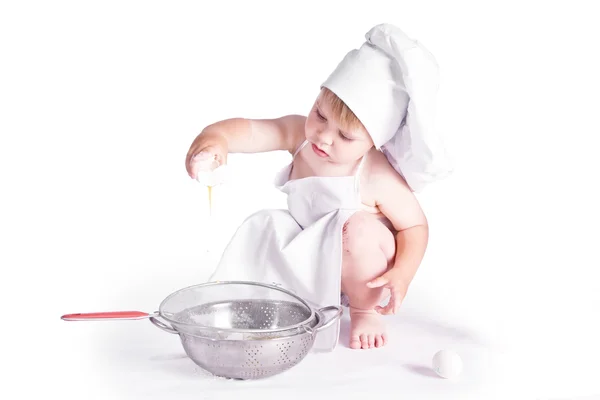 stock image Little baker