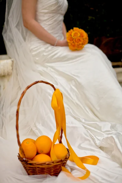 Ślubna dekoracja — Zdjęcie stockowe