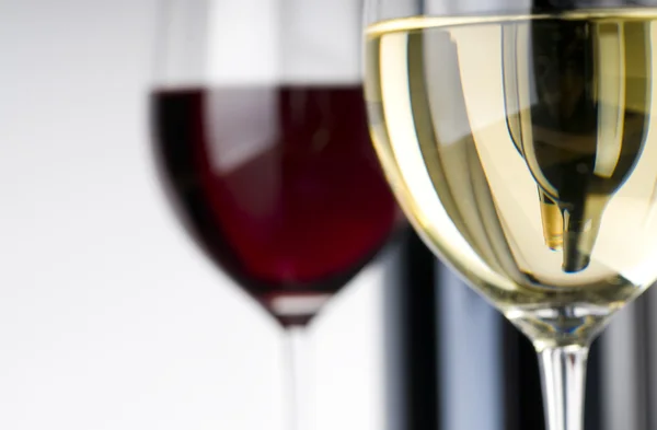 Wine in Glasses — Stock Photo, Image