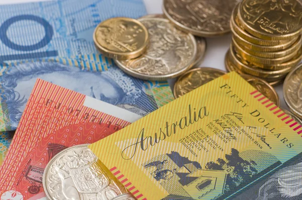 澳大利亚货币 — 图库照片