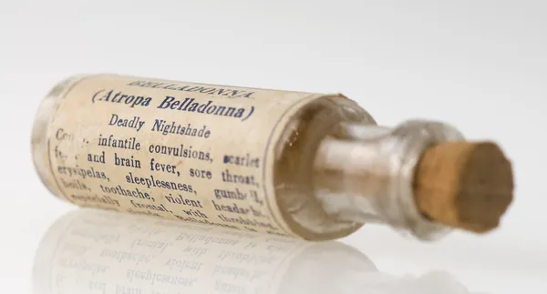 Ομοιοπαθητική Ιατρική μπουκάλια — Φωτογραφία Αρχείου
