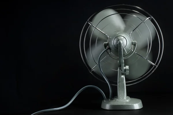 Stock image Retro Metal fan switched on