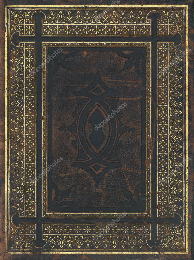 Vintage Leather Book Cover Stock Photo by ©hddigital 4058706