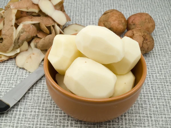 Process potato sedums — Stock Photo, Image