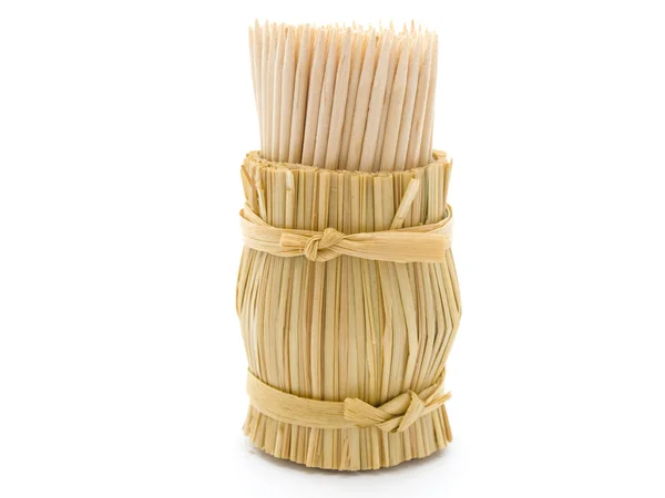 stock image Toothpicks in a glass