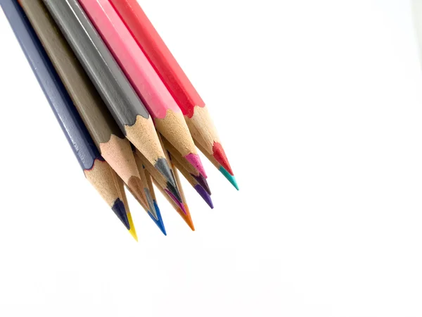 Manojo de lápices de color — Foto de Stock