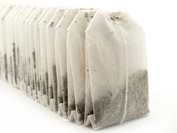 Disposable packages of tea — Stock Photo, Image