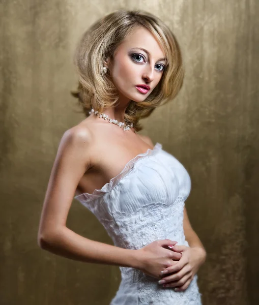 Beautiful Blond Doll — Stock Photo, Image