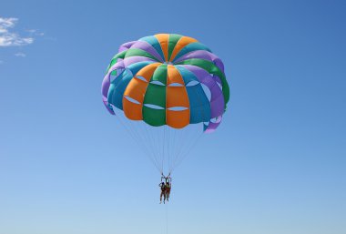 Parasailing clipart