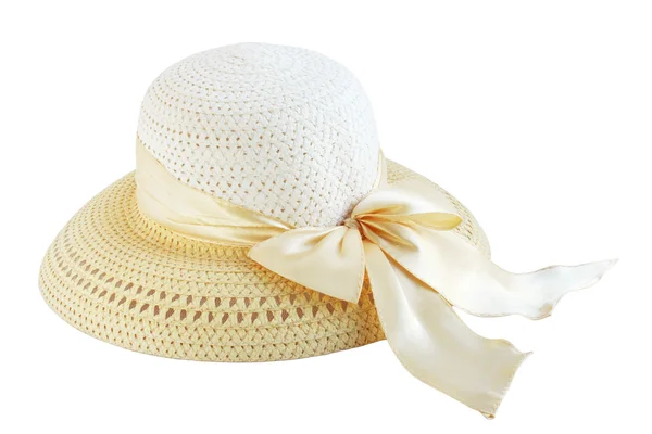 Sombrero Verano Con Cinta Lazo —  Fotos de Stock