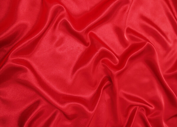 Red silk