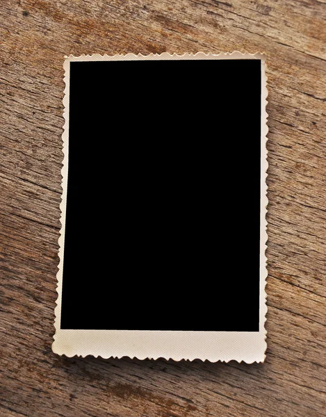 Vintage blank photo frame — Stock Photo, Image
