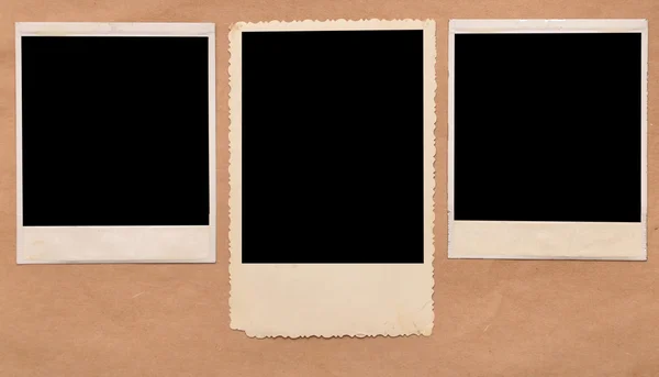 Vintage blank photo frame — Stock Photo, Image
