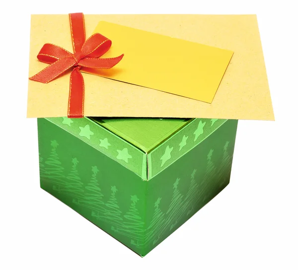 Коробка для подарков — стоковое фото