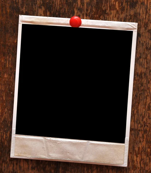 Single blank photo frame — Stock Photo, Image